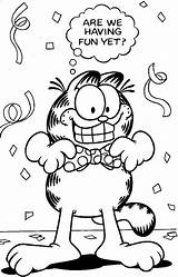 Garfield Coloring Pages Christmas Odie Printable Pdf Getcolorings Sheets Getdrawings Cartoon Color Visit Summer Games Girls Print Special Colorings sketch template