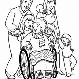 Family Coloring Pages Colouring Proud Printable Print Getcolorings Template Getdrawings sketch template