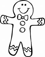 Gingerbread Clipart Man Coloring Christmas Clip Secrets Finished Just Girl Library Cute Automatically Start Pinclipart sketch template