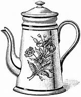 Teapot Kettle Entitlementtrap Getdrawings Roberta Cups sketch template