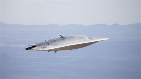 navys ufo  stealth drone takes flight fox news