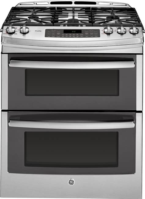 ge pgssefss     double oven gas range  convection