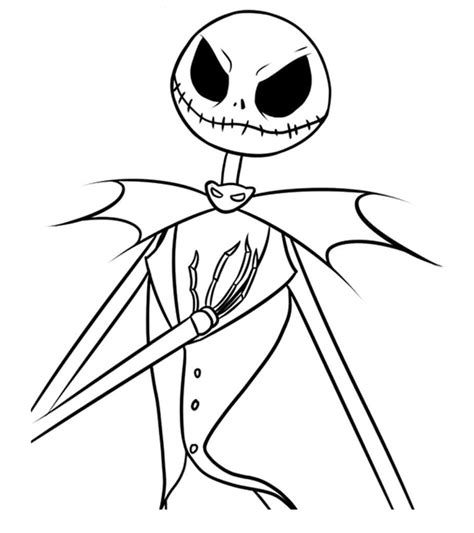 nightmare  christmas coloring pages   print