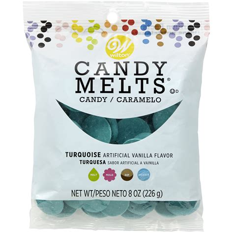wilton turquoise candy melts candy  oz walmartcom