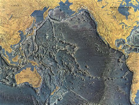 extremely detailed map   pacific ocean floor rpics