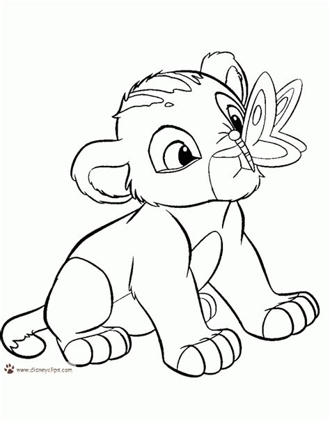 disney coloring pages lion king  images lion coloring pages