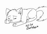 Sad Base Cat Cats Drawing Warrior Warriors Deviantart Getdrawings sketch template