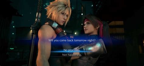 what s jesse s answer to the final fantasy 7 remake date offer no