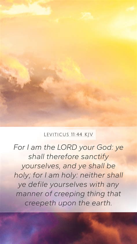 Leviticus 11 44 Kjv Mobile Phone Wallpaper For I Am The Lord Your God