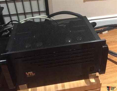 vtl mb  signature monoblock amplifiers price reduced photo