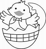 Pasqua Chicks Egg Uova Pulcino Chickens Disegnare sketch template