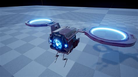 sci fi drones  characters ue marketplace