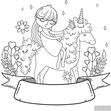 unicorn coloring pages   printable sheets  kids parade