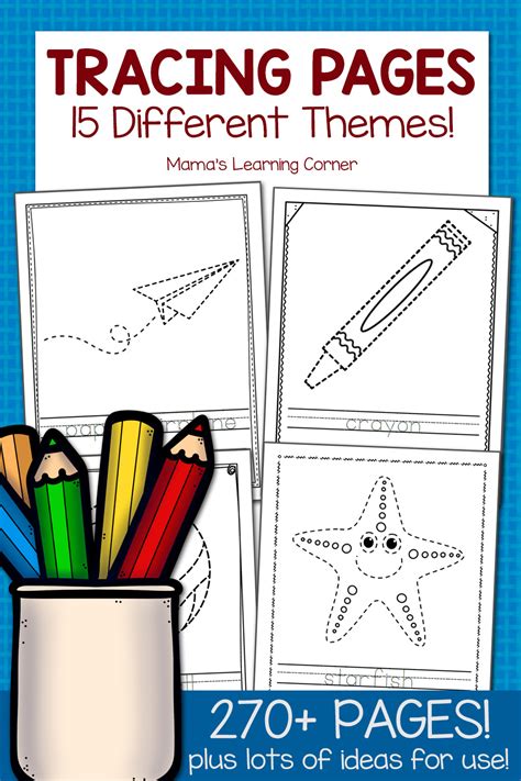 tracing pages super bundle mamas learning corner