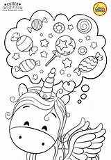 Coloring Para Unicorn Dibujos Pages Colorear Cute Candy Cuties Imprimir Kids Preschool Niños Bojanke Animal Printables Monster Print Za Sheets sketch template