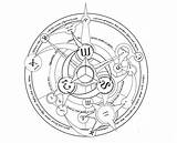Circle Transmutation Ultimate Symbols Deviantart Magic Rune Tattoo Sigil Occult Tattoos sketch template
