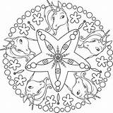 Ausmalbilder Mia Mandala Einhorn Licorne Pferde Coloriage Colorir Mandalas Kindergeburtstag Kolorowanki Leben Einhörner Imprimer Spielzeug Dzieci Ausmalbild Ihre Helfen Kleinen sketch template