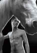 Image result for "daniel Radcliffe" Equus. Size: 150 x 212. Source: www.thegossipers.com
