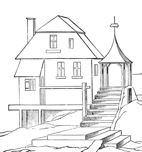 house coloring pages big house coloring pages disney coloring
