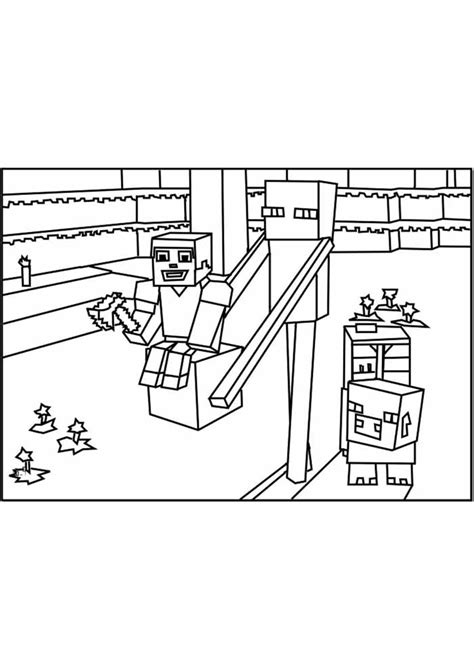 minecraft coloring pages coloring pages