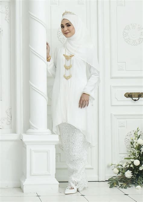 Baju Kurung Pahang Untuk Akad Nikah Rent Designer Bridal Classic