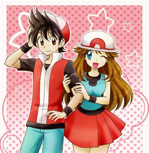 Red X Blue Or Red X Green Pokemon Anime Amino