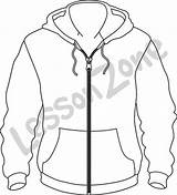 Hooded Template sketch template