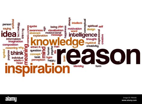 Reason Word Cloud Concept With Knowledge Idea Related Tags