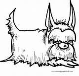 Coloring Pages Dog Animal Color Dogs Printable Puppy Sheets Found sketch template
