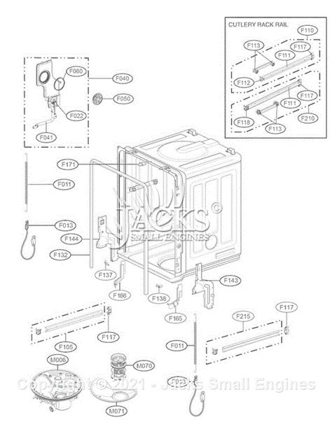 lg ldfst parts diagram  tub assembly