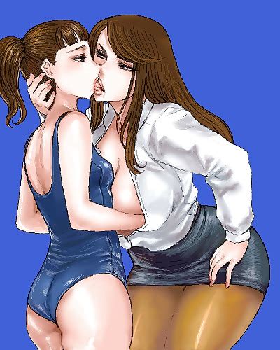 Pantyhose And Tights Anime Manga Hentai Volume 5 Lesbians 20 Pics