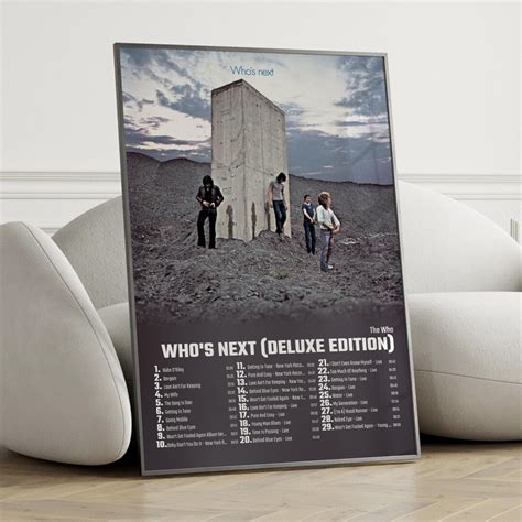 The Who Whos Next Deluxe Edition Album Cover Poster Wall Art The Who