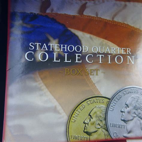 statehood quarter collection box set    p gold editions