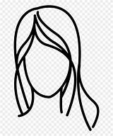 Hair Clipart Outline Pinclipart Clipground Webstockreview sketch template