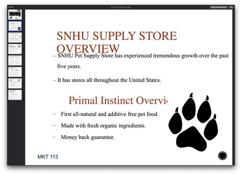 mkt  mkt final project part    snhu projects pet supply