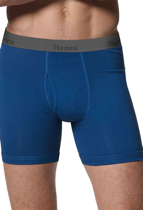 Utb1a3 Hanes Men S Tagless Ultimate X Temp Boxer Briefs With Comfort