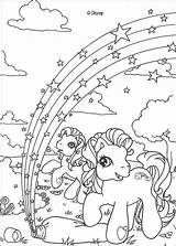 Coloring Filly Ausmalbild Pony Pages Sheets Book Rainbow Lesen sketch template