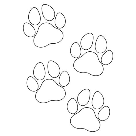 draw  dog paw step  step