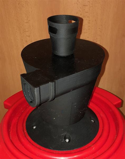 cyclone dust separator vortex filter  lizzydesign thingiverse