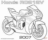 Honda Dirt Carreras Dibujo Road Rc212v Gp Motorbike Facili Supercoloring Desenhos Rc2 Kawasaki Motocicleta Motorrad Motocykl Valentino Rossi Racemotor Dididou sketch template