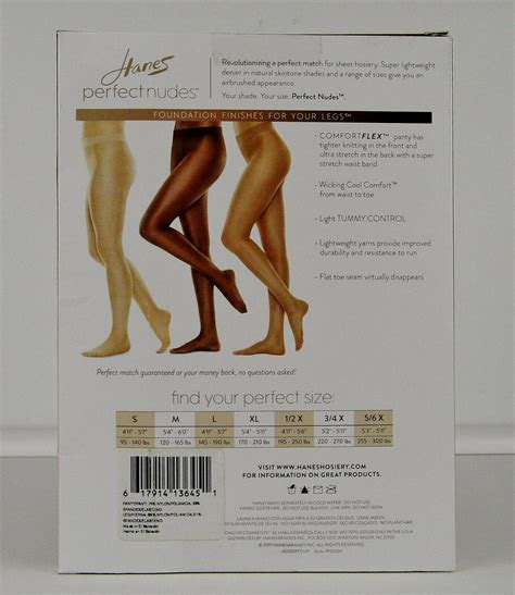 Купить Nib Hanes Perfect Nudes Sheer To Waist на Аукцион из Америки с