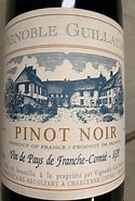 Image result for Vignoble Guillaume Pinot Noir Vin Pays Franche Comté. Size: 125 x 185. Source: www.cellartracker.com