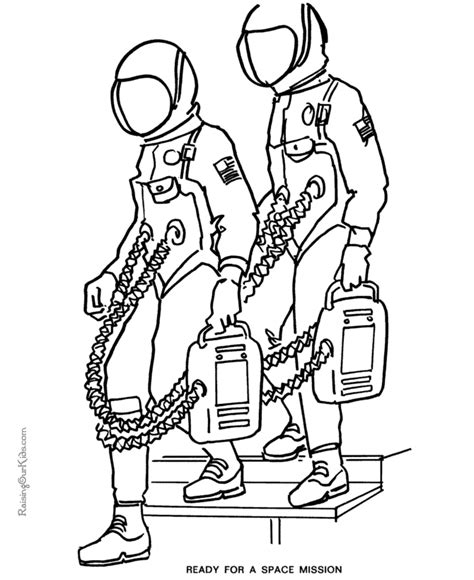 astronaut coloring pages    print