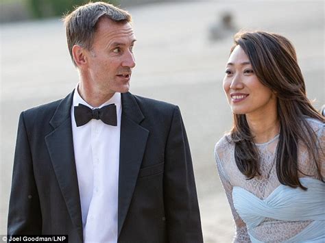 Who Is Jeremy Hunts Wife Foreign Secretarys Wife Lucia Guo Revealed