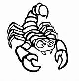 Scorpion Coloring Pages Drawing Print Printable Cartoon Scorpions Kids Template Getdrawings Clipartmag Bestcoloringpagesforkids Cool sketch template