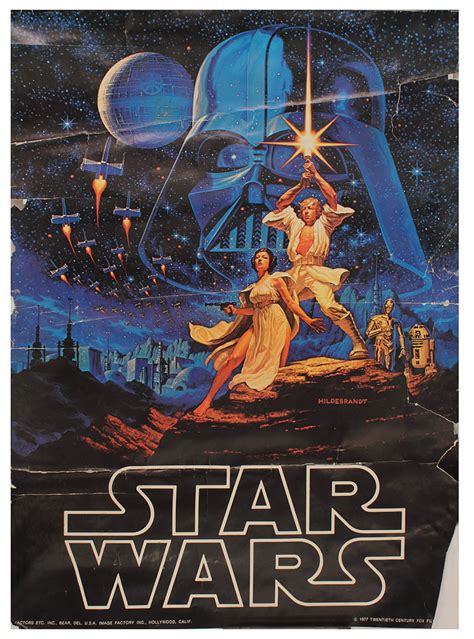 lot detail star wars original   poster collection