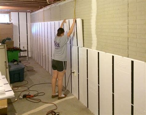 insulated wall panels  basement stewart spycher