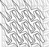 Tessellation Coloring Pages Printable Pdf Adult Getcolorings Patterns Getdrawings Print Templates Colouring Colorings sketch template