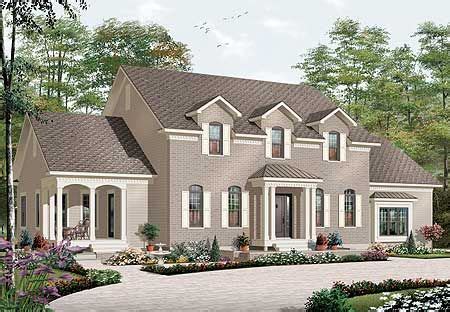 plan dr full  law suite  main floor colonial house plans traditional house plans