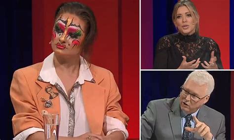 Qanda Is Slammed After Bizarre Panel Including A Sex Clown Daily Mail
